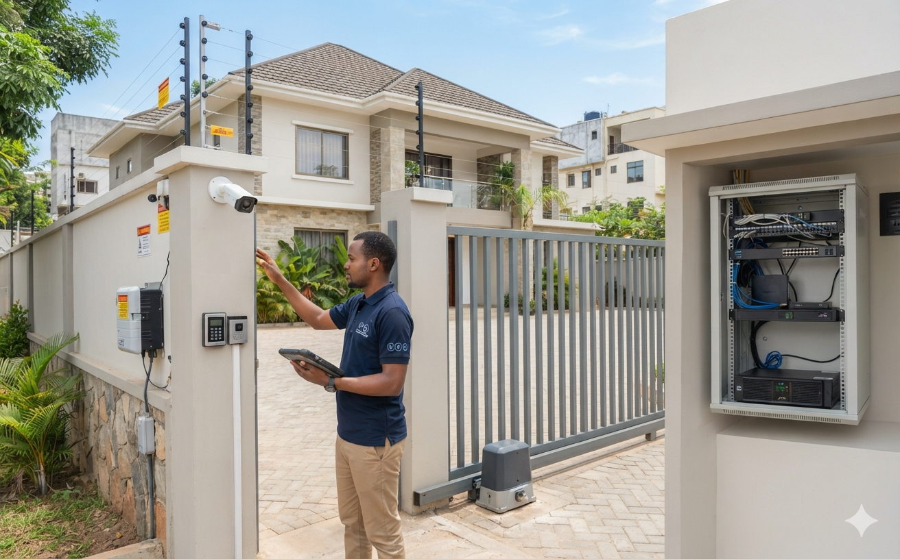 Premium CCTV Camera Installation Detail